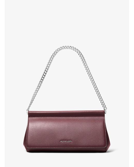 Mk Pochette Carmine Media di MICHAEL Michael Kors in White