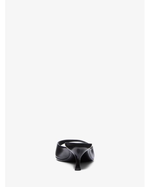 Michael Kors White Mk Arianna Leather Mule