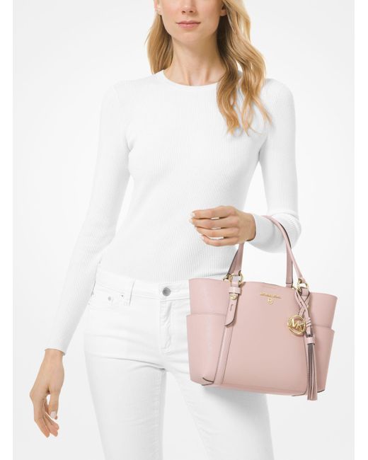 michael kors nomad small logo tote bag