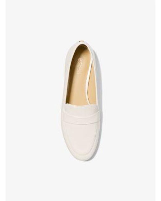 MICHAEL Michael Kors Natural Mk Regan Flex Leather Loafer