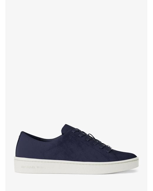 MICHAEL Michael Kors Blue Keaton Suede Sneaker