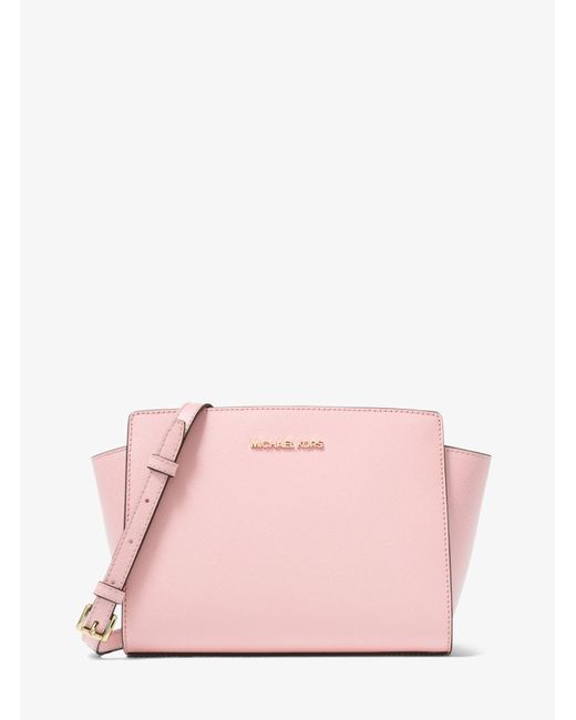 michael kors selma medium saffiano leather crossbody