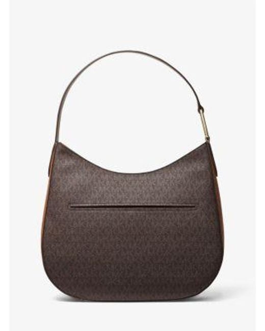 Michael kors tan hobo bag hot sale