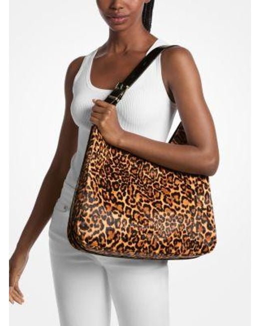 Mk Borsa A Spalla Nolita Grande di MICHAEL Michael Kors in Brown