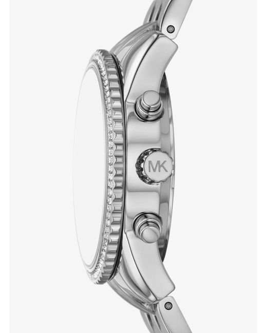 Michael Kors Blue Mk Mini Bryant-Tone Watch