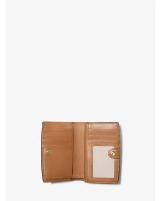 MICHAEL Michael Kors Natural Mk Bryant Medium Signature Logo Wallet