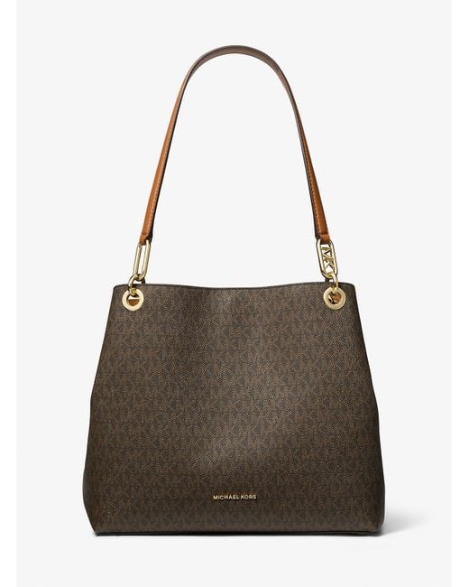 MICHAEL Michael Kors Multicolor Mk Kensington Large Signature Logo Tote Bag