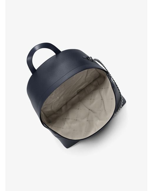 Michael Kors Blue Slater Medium Backpack