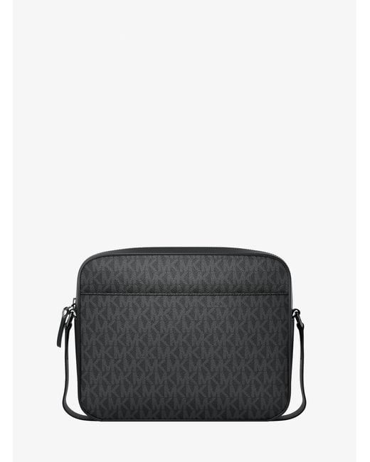 Michael Kors Black Jet Set Signature Logo Crossbody Bag for men