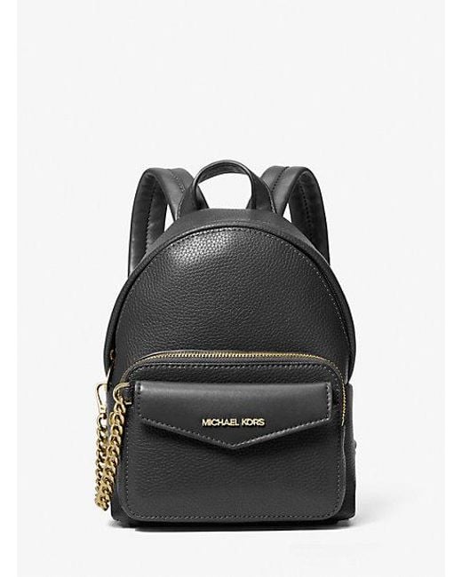 Michael Kors Black Maisie Extra-small Pebbled Leather 2-in-1 Backpack