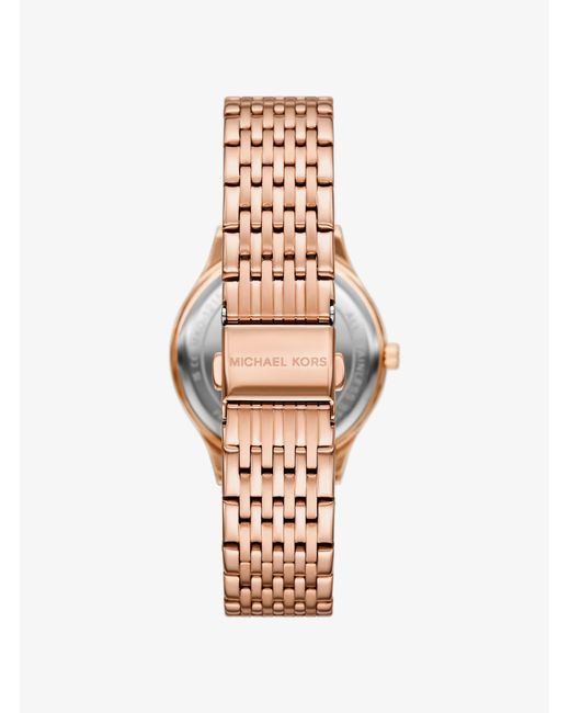 Michael Kors White Mini Aspyn-Tone Watch