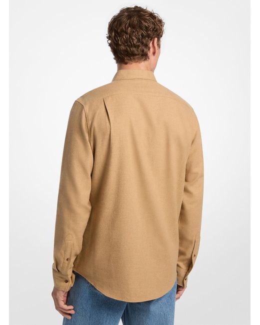 Mkcamisa De Franela De Algodón Michael Kors de hombre de color Natural