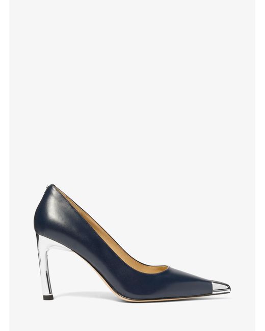 MICHAEL Michael Kors Blue Mk Kasia Leather Pump