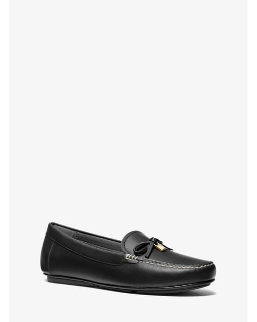 MICHAEL Michael Kors White Mk Juliette Leather Loafer