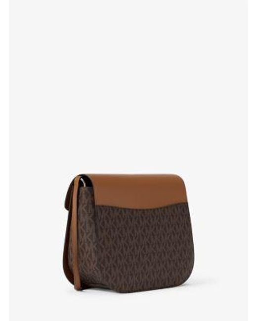 Mk Petite Sacoche À Bandoulière Emilia Avec Logo Signature MICHAEL Michael Kors en coloris Brown