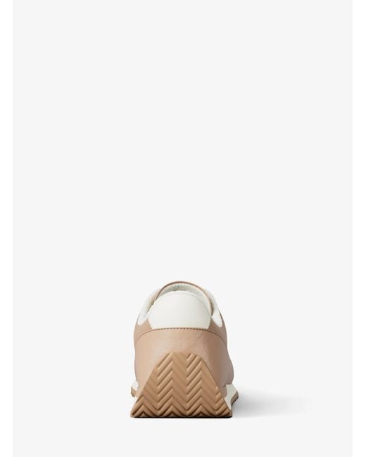 Michael Kors Natural Rhodes Nylon Trainer