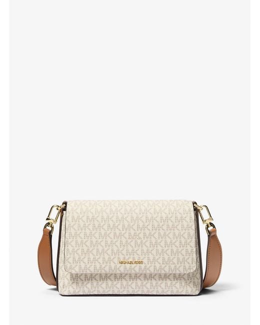 Michael Kors Natural Nessa Small Messenger