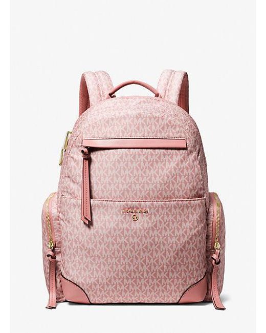 Michael Kors Pink Prescott Large Backpack
