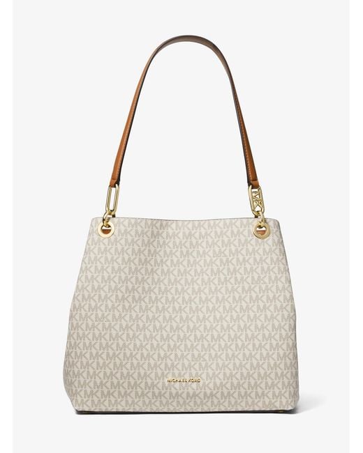 MICHAEL Michael Kors Multicolor Mk Kensington Large Signature Logo Tote Bag