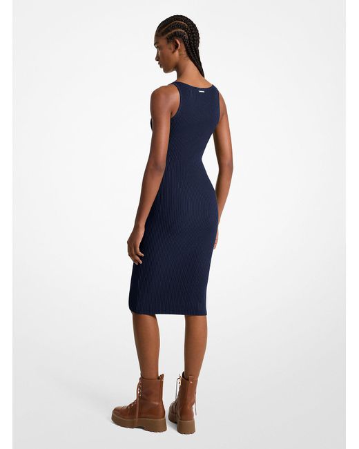 Mk Abito A Canotta Midi di MICHAEL Michael Kors in Blue
