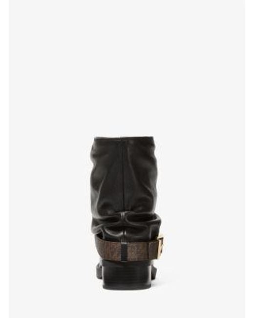 Mk Bottine Colby En Cuir Et À Logo Signature MICHAEL Michael Kors en coloris Black