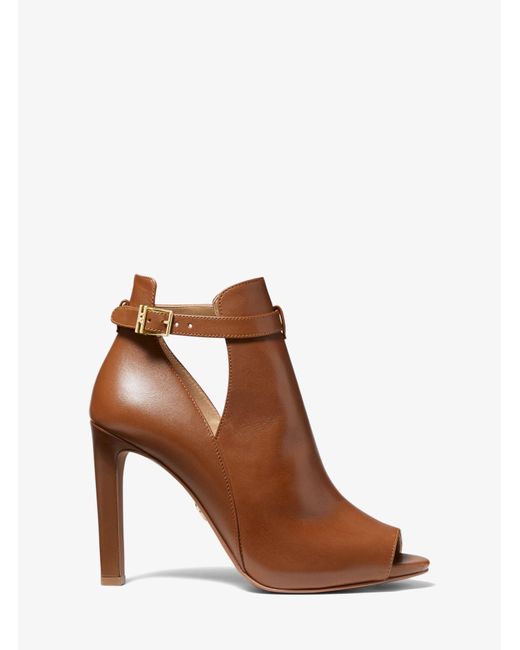 Michael Kors Lawson Leather Open-toe 