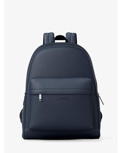 Michael Kors Blue Pacey Leather Backpack for men