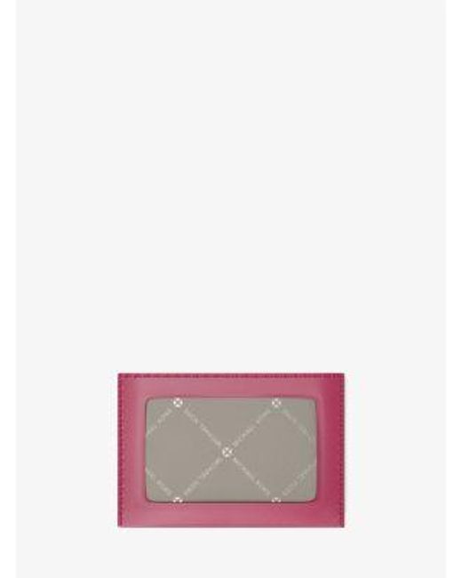 Michael Kors White Jet Set Medium Signature Logo 2-In-1 Wallet