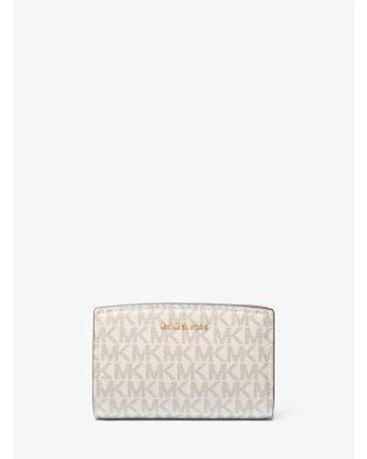 MICHAEL Michael Kors Natural Mk Bryant Medium Signature Logo Wallet