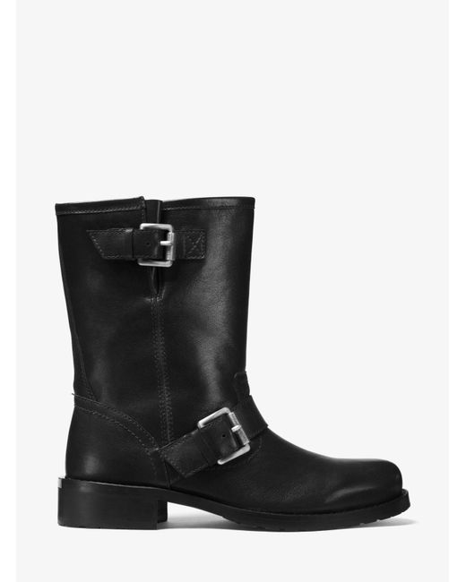 jonas leather moto boot