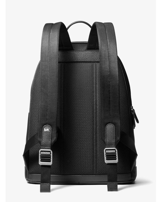 hudson pebbled leather backpack