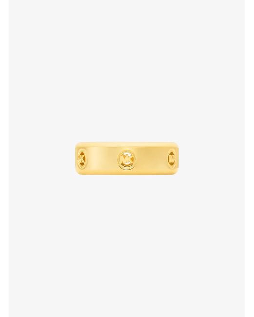 Michael Kors Metallic Logo Ring