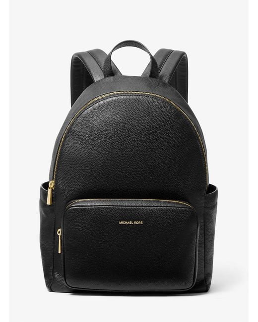 Mk Grand Sac À Dos Tanner En Cuir Grainé MICHAEL Michael Kors en coloris Black