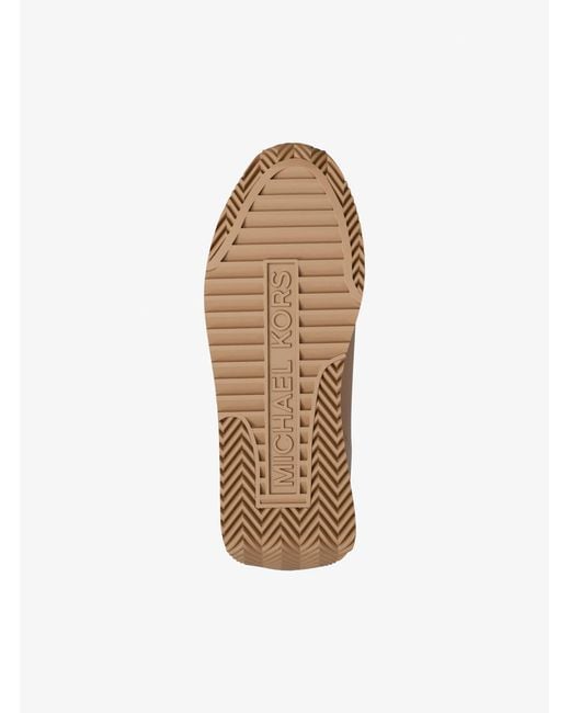Michael Kors Natural Rhodes Nylon Trainer