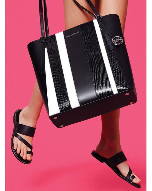 Pratt logo and leather sandal Clearance