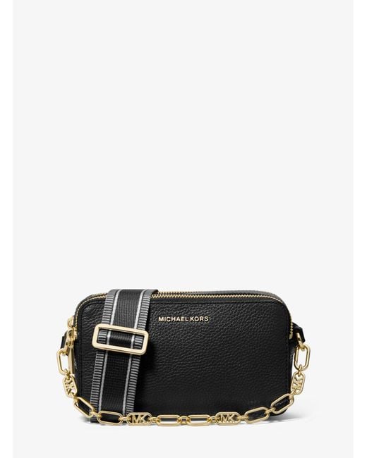 Michael michael kors ginny pebble leather camera bag sale