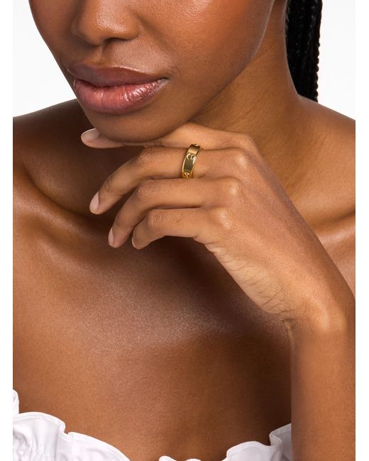 Michael Kors Metallic Logo Ring
