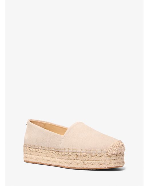 Mk Espadrilla Lynn di MICHAEL Michael Kors in Natural