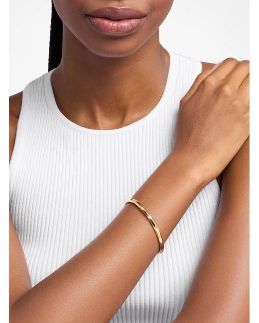 Michael Kors Metallic Twist Bangle Bracelet