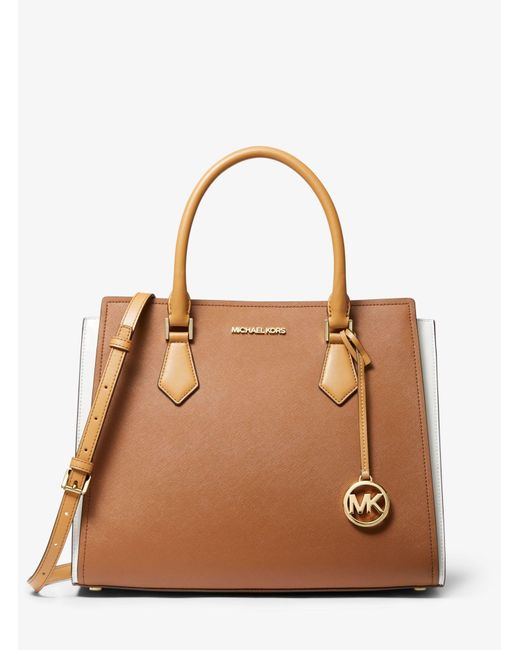 michael kors color block purse