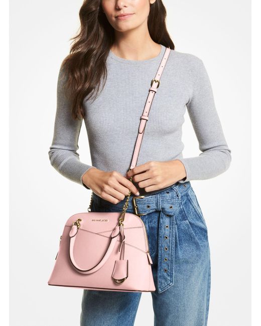 michael kors saffiano bag medium