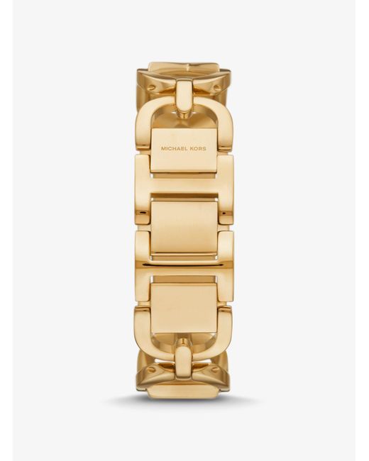 Reloj Empire mini en tono dorado Michael Kors de color Metallic
