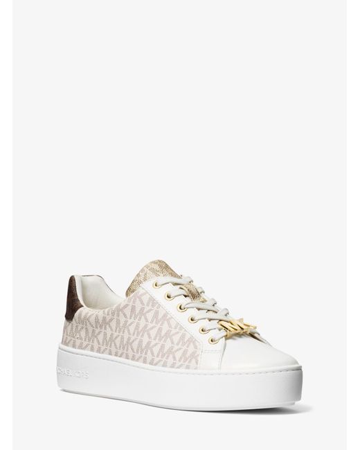 Michael Kors Multicolor Poppy Color-block Logo Sneaker