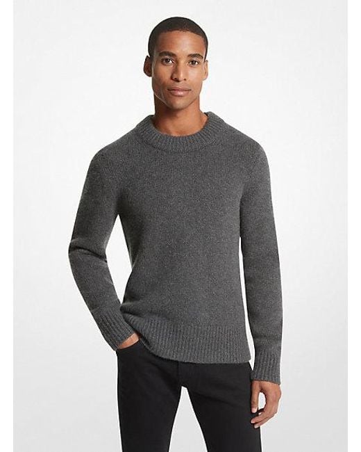 Michael Kors Gray Cashmere Sweater for men