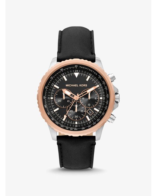 Montre lexington bicolore surdimensionnée discount