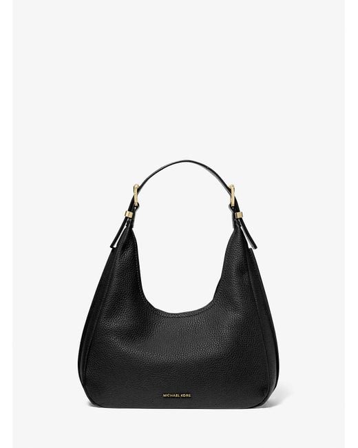 MICHAEL Michael Kors Black Nolita Small Hobo Shoulder Bag