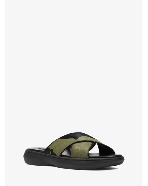 michael kors slides olive