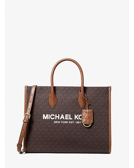 Michael kors voyager hotsell medium logo tote