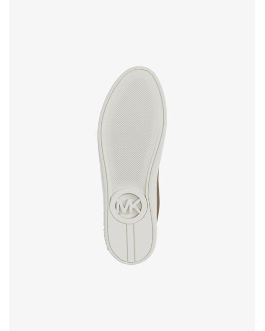 Michael Kors Natural Keaton Suede Sneaker