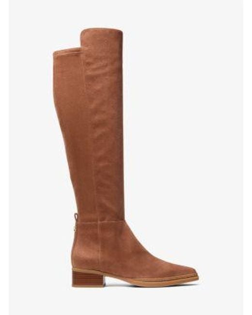 MICHAEL Michael Kors Brown Mk Lex Boot
